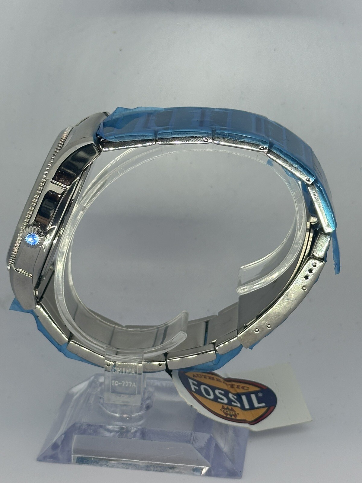 Fossil Bud Light PR-5369 NFL Football Beer Sponsor Mens Watch New Battery 43MM