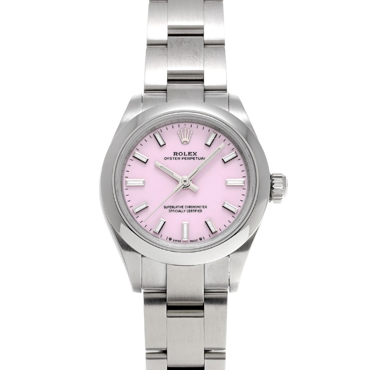 ROLEX Oyster Perpetual 28 276200 pink WATCH 721915