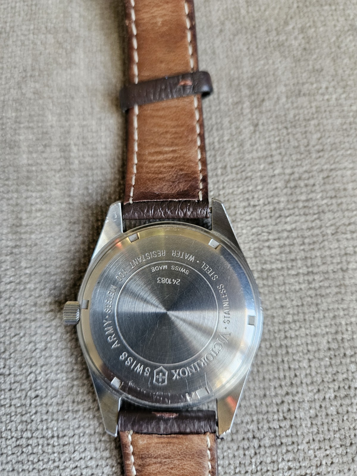 Victorinox Garrison Collection 241083 40mm Silver Stainless Steel