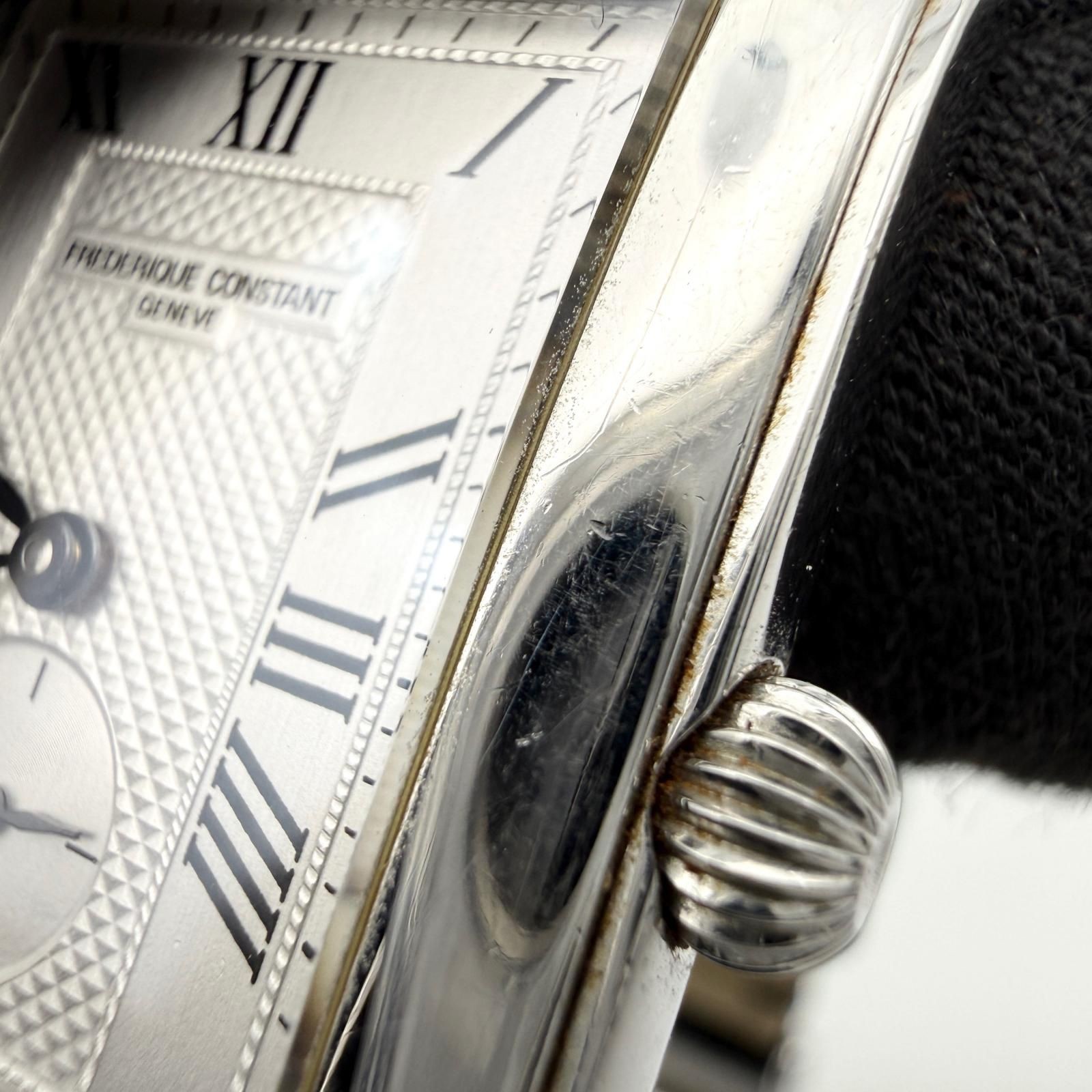 FREDERIQUE CONSTANT GENEVE FC 200 235XC25 6 Silver QZ Ladies Watch Working