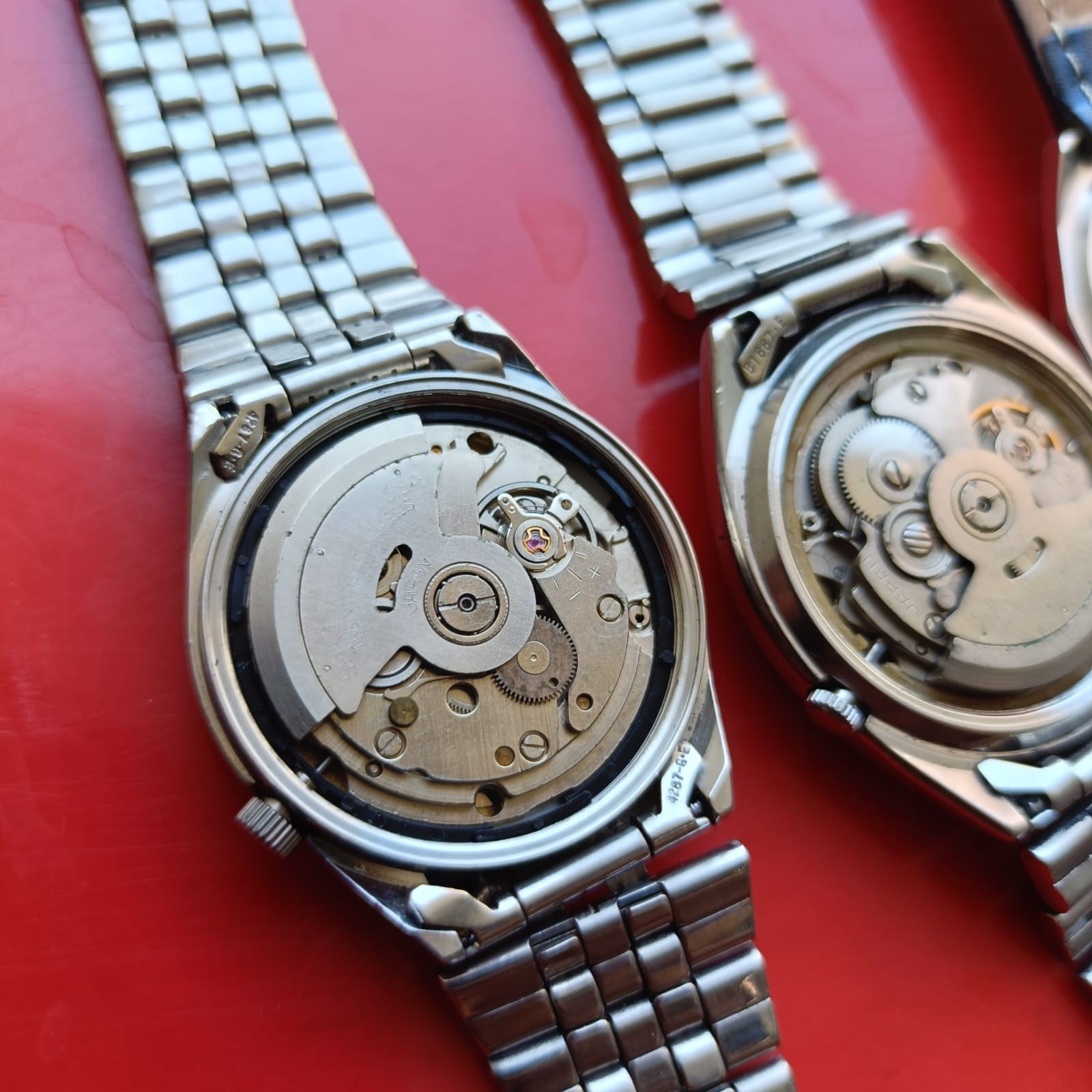 Lot of 3 Seiko 5 Automatic Watches 7009-3041 7019-6081 7009-8830 Vintage Men’s