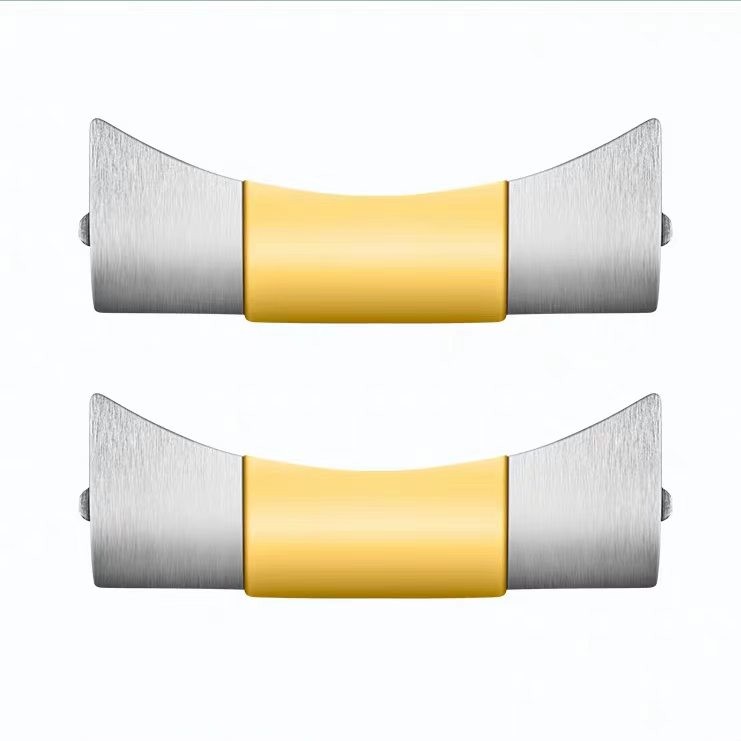 20 21 22mm Top Quality SS Curved End Link for RolexSub Daytona DJ SD Rubber Band
