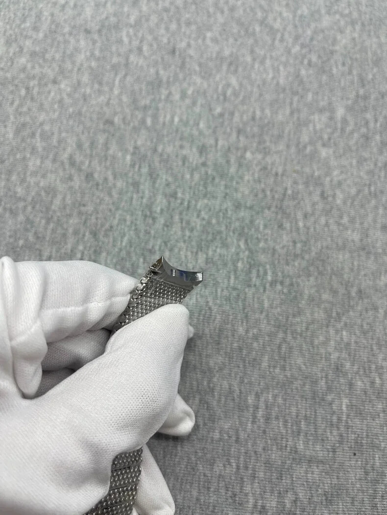 20mm SS Mesh Watch Bracelet Fits Breitling Superocean Heritage 57 42mm