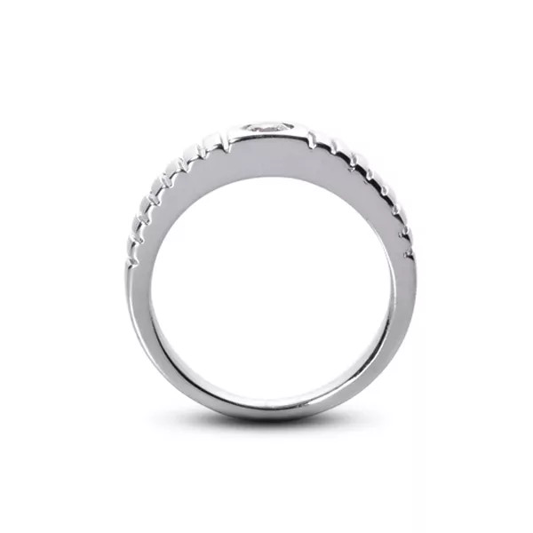 Solitaire Engagement Ring 14K White Gold 1.60 CT Round Lab-Grown Diamond D SI1