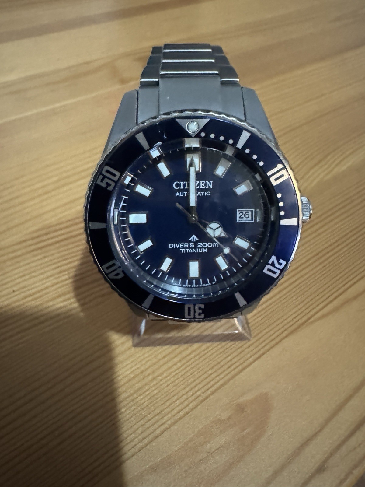 Citizen Promaster Automatic Titanium Diver Watch NB6021-68L The Barnacle