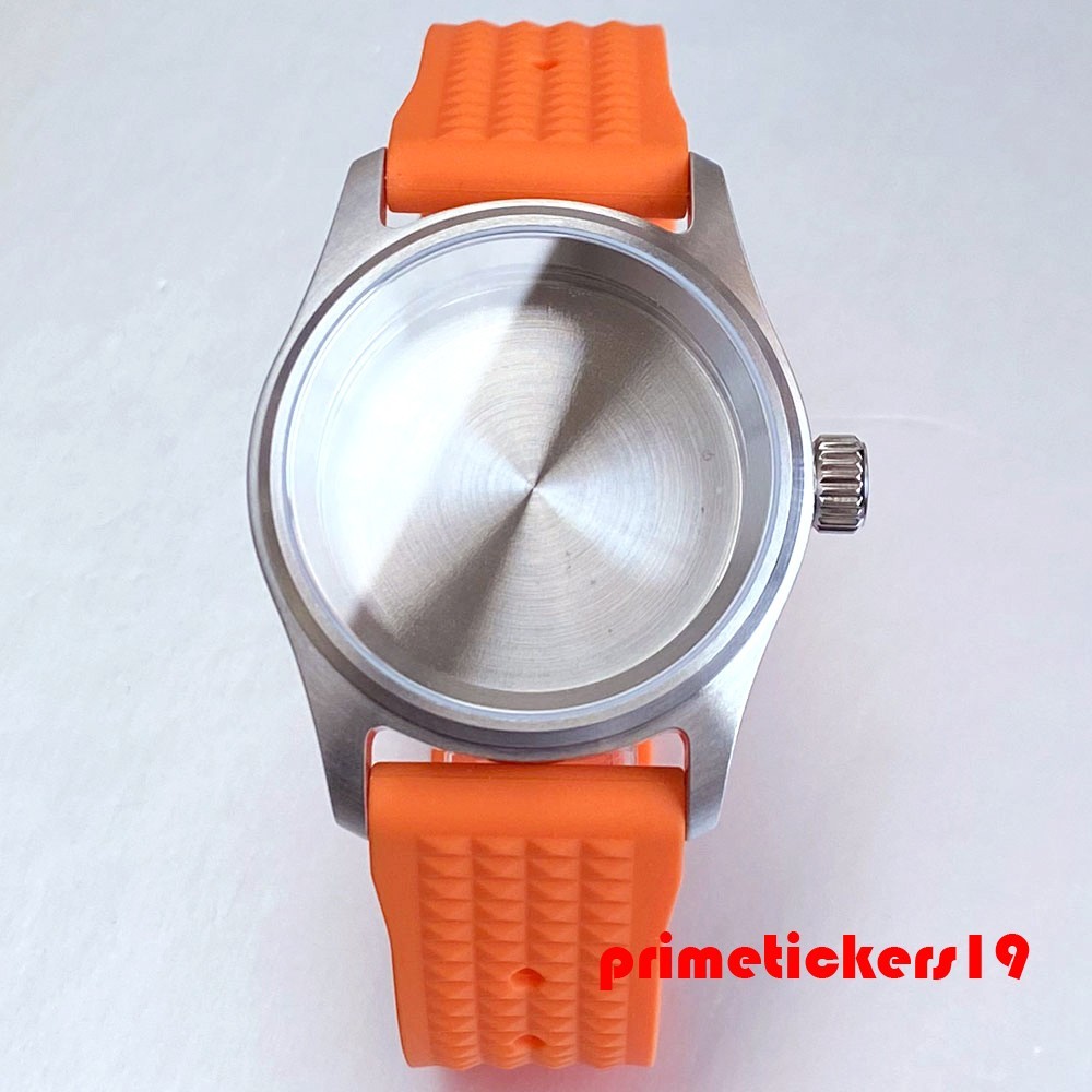 36/39mm Pilot Watch Case+Band Fit NH35 NH36 NH34 ETA2824 PT5000 Miyota8215 821A