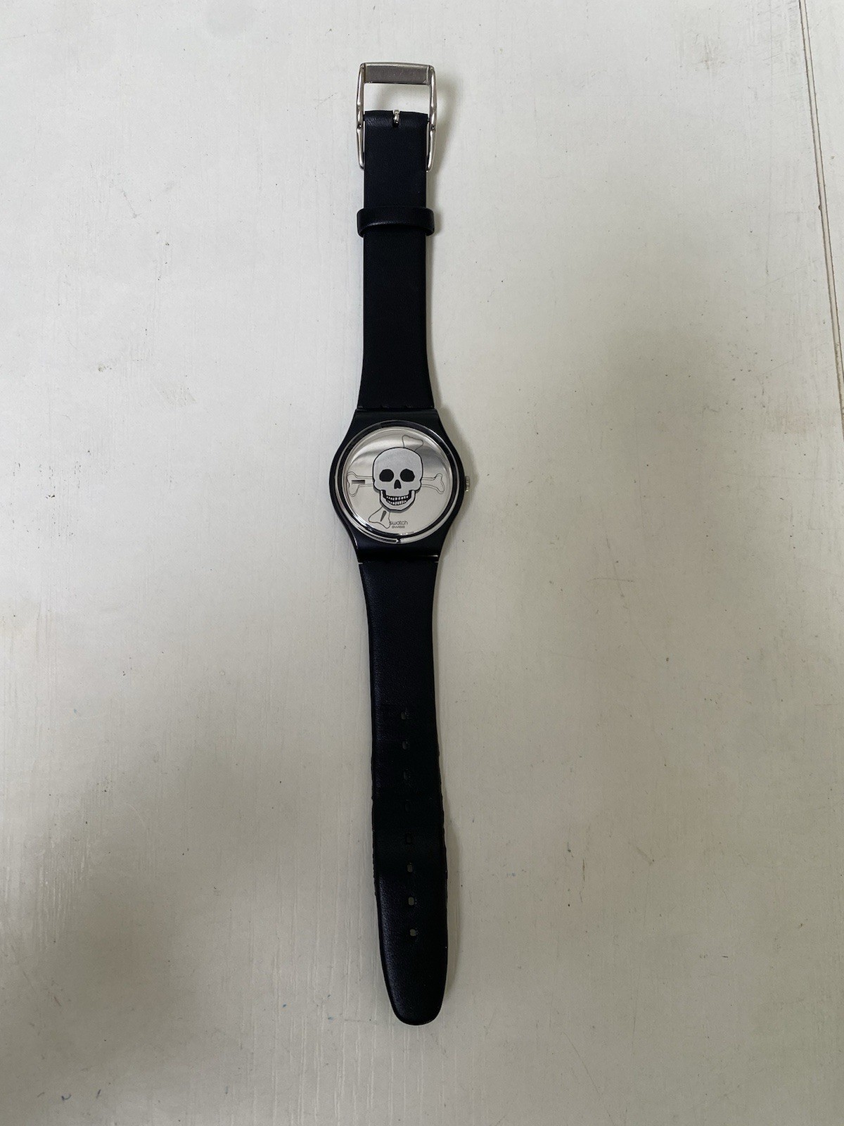 Swatch Watch “You Stop You Die” Limited Edition Number #17 Used