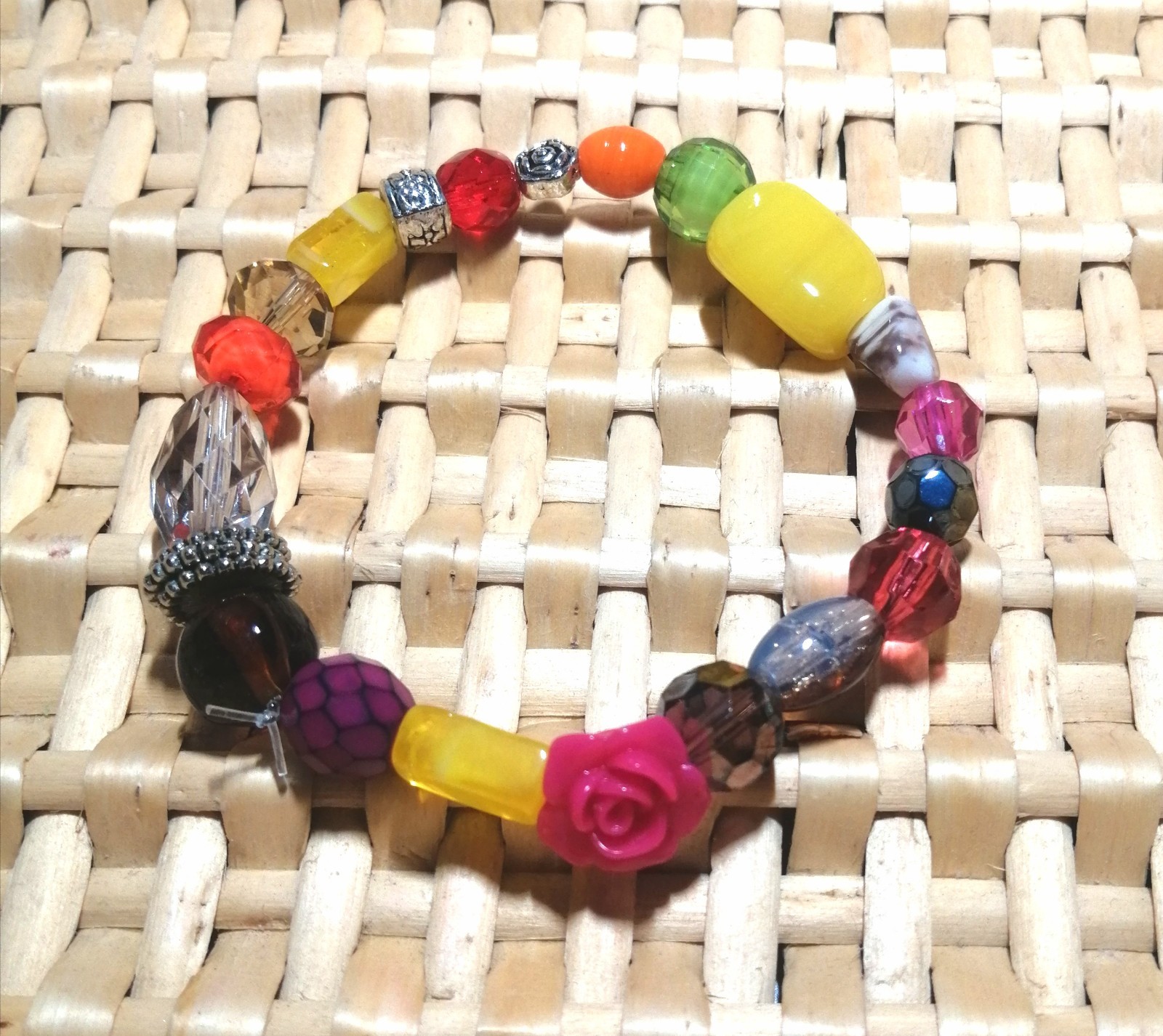 Boho Hippie Mixed Bead One Of A Kind Bracelet Design 10
