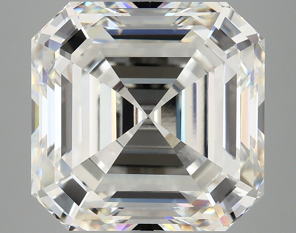 Lab Grown 8.00 Cts ASSCHER Cut IGI Certified CVD Diamond G Color VS1 Clarity