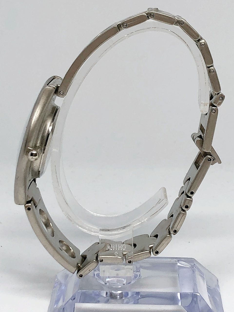 Calvin Klein Watch Ladies 3 Hands Dial Blue New Working Item