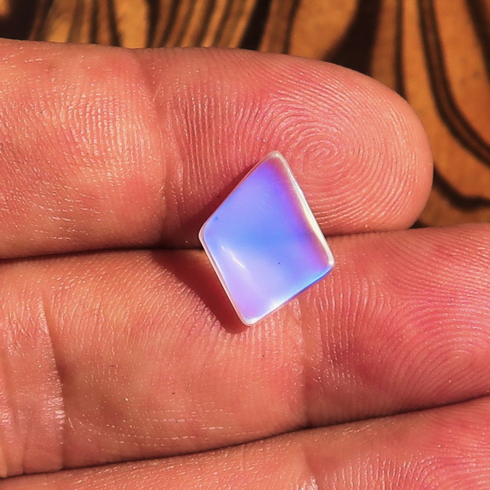 Loose Moonstone, Unique Designer Cabochon, 4.2 CT – 14.2 mm x 11.1 mm x 4.5 mm