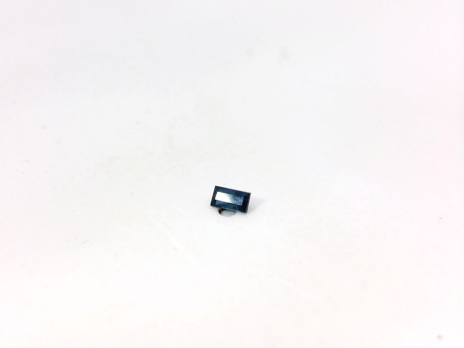 0.09ct Loose Baguette Cut Blue Genuine Sapphire Gemstone 3 x 1.8 mm
