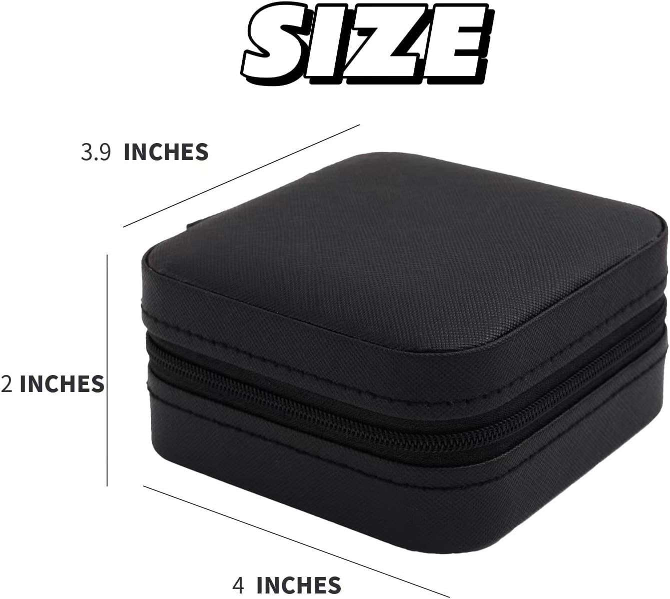 Travel Jewelry Case Organizer with Mirror – Perfect Gift for Women, Girls