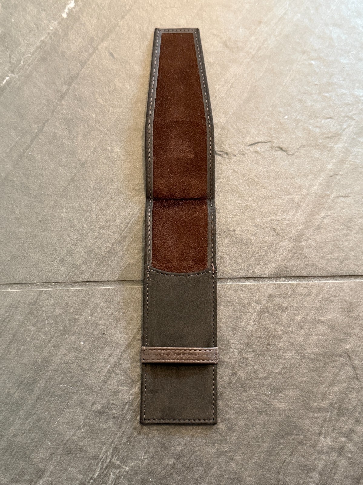 NEW GENUINE OEM PATEK PHILIPPE BROWN SUEDE WATCH / STRAP POUCH