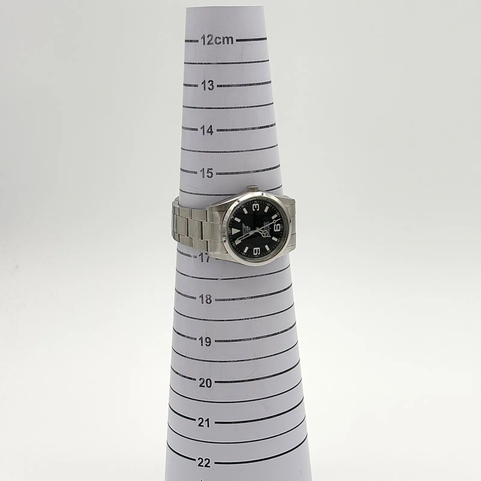 ELGIN FK 979 F Automatic Diver Style Watch Black Wrist 16cm 6.3in Working Men’s