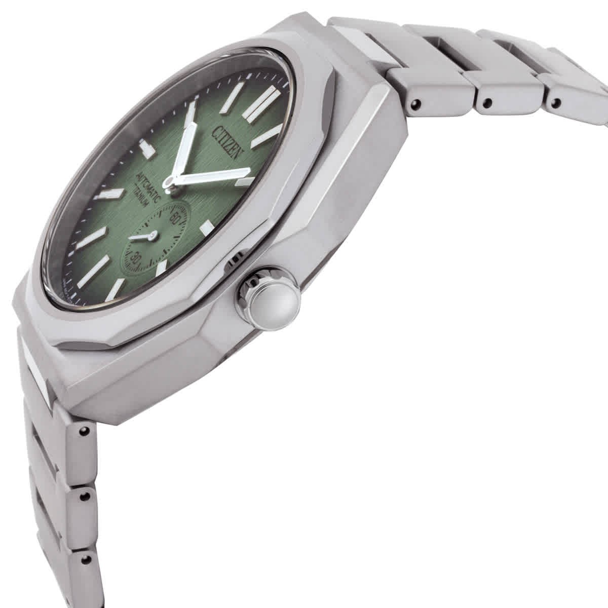 Citizen Zenshin 60 Automatic Green Dial Men’s Watch NK5020-58X