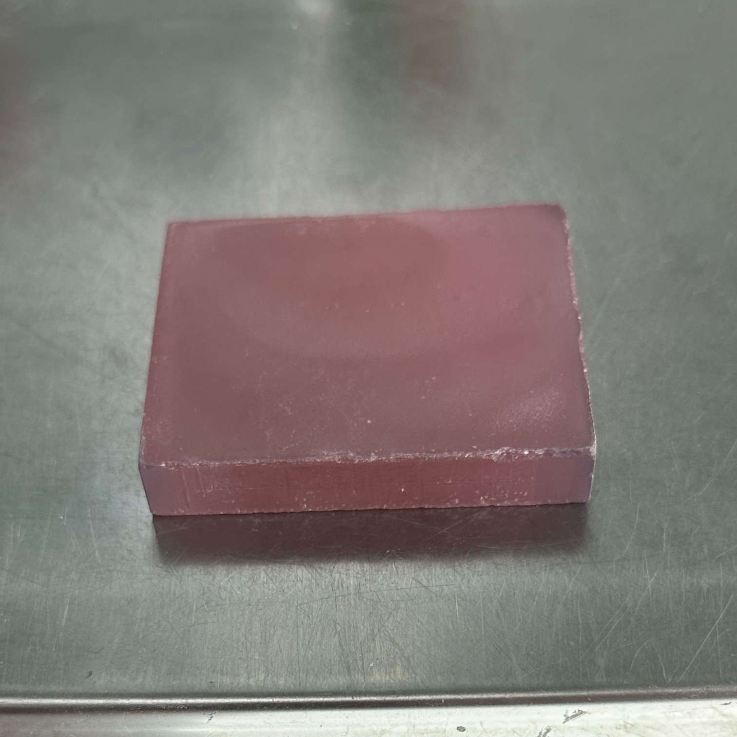 140 G Pink YAG CERAMIC ( Yttrium Aluminum Garnet ) ROUGH LAB CREATED