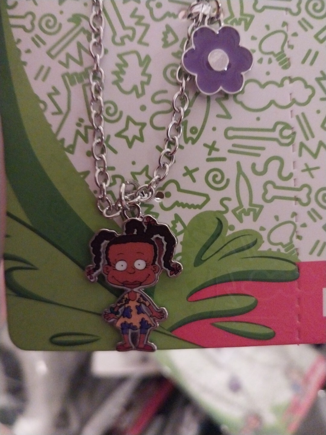 Rugrats Nickelodeon Angelica And Susie Bff Necklaces NEW