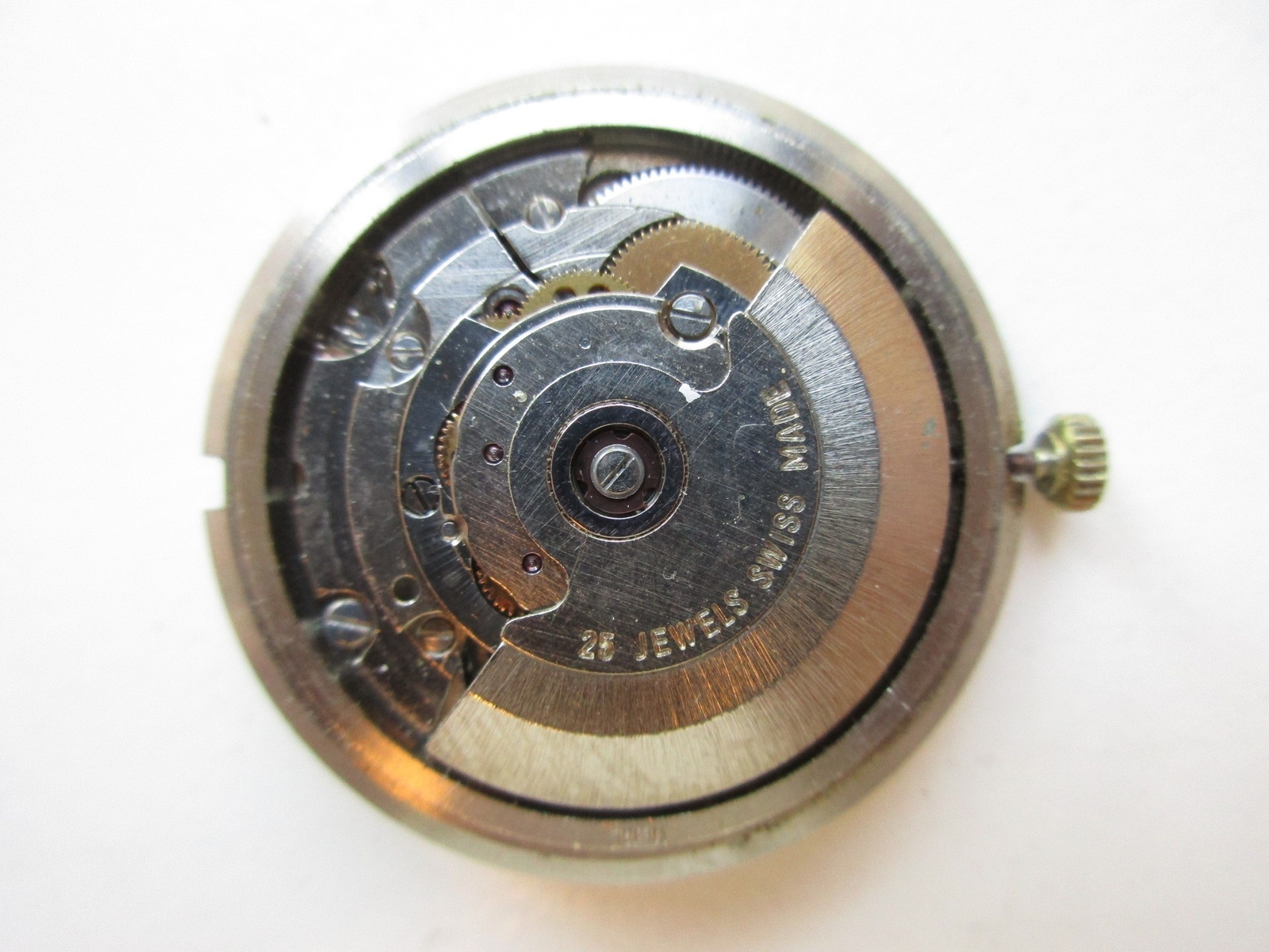 ETA cal. 2783 Swiss vintage automatic watch movement – date at 3 – running