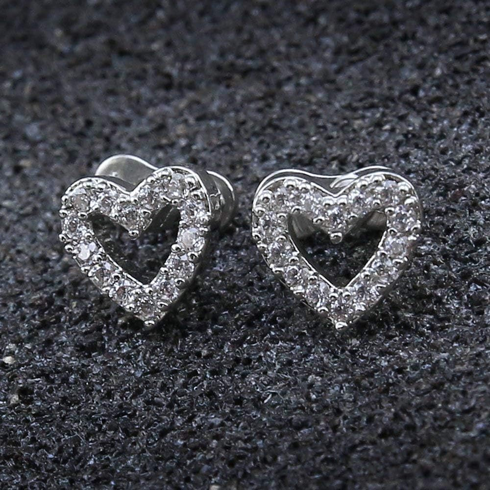 14G Cubic Zirconia Dermal Anchor Tops and Base Surgical Steel Microdermals Body