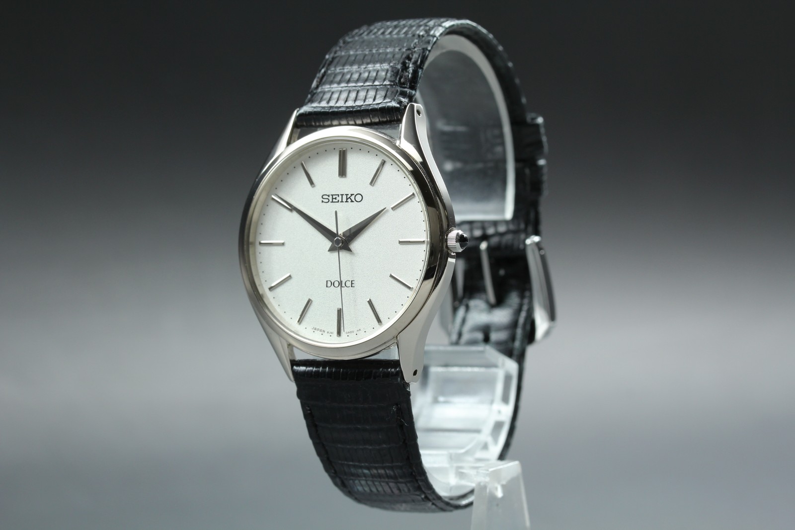 [MINT w/Box] SEIKO Dolce 8J41-0AJ0 Silver Quartz Men’s Vintage Watch From Japan