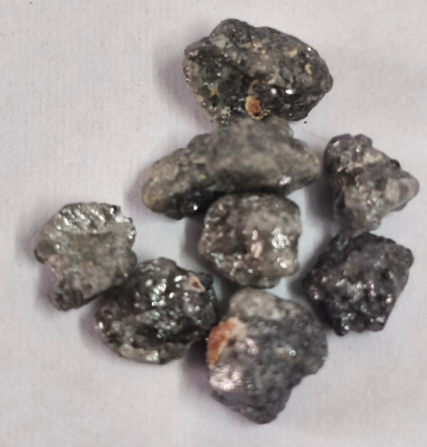 8.00 ct Lot 5.00-7.00 mm Natural Opaque Black Uncut Raw Rough Loose Diamond