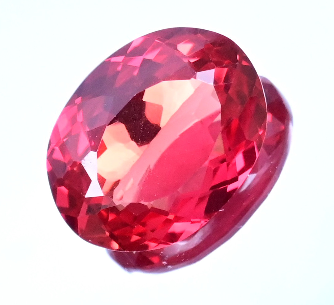17.15 Ct Natural Myanmar Red-Pink Spinel Certified Oval Stunning Loose Gemstone