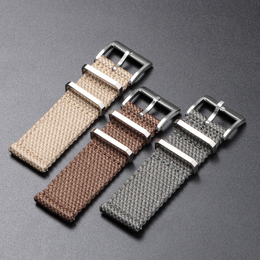 High Linen Nylon Cotton Watch Strap for Seiko for Omega Braid Bracelet 20/22mm