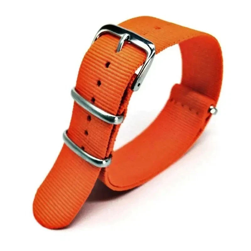 Nylon Watch Strap 18/20/22mm Sport Army Buckle Band
