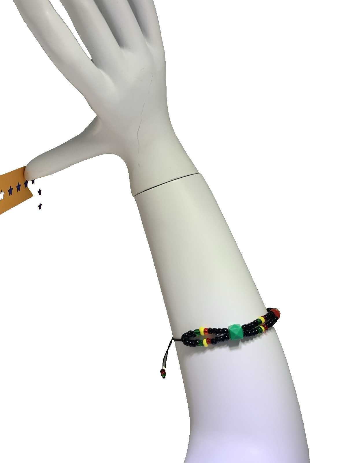 Handmade Pan-African Colors Bracelet Support Litter Trash Cleanup Kenya Africa