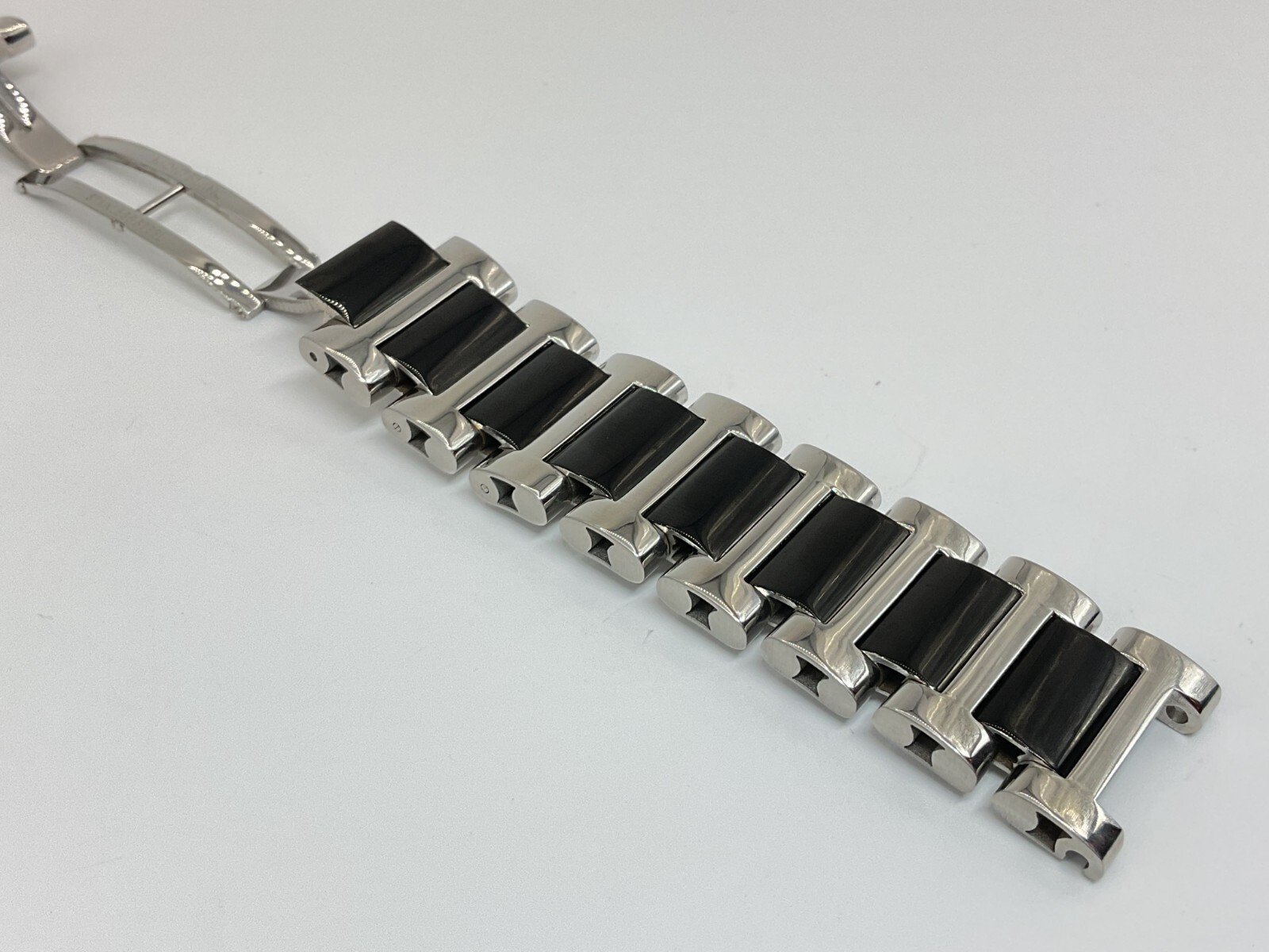 TOP QUALITY 22MM SOLID S/S BAND BRACELET FOR MONTBLANC TIMEWALKER 43MM 116096