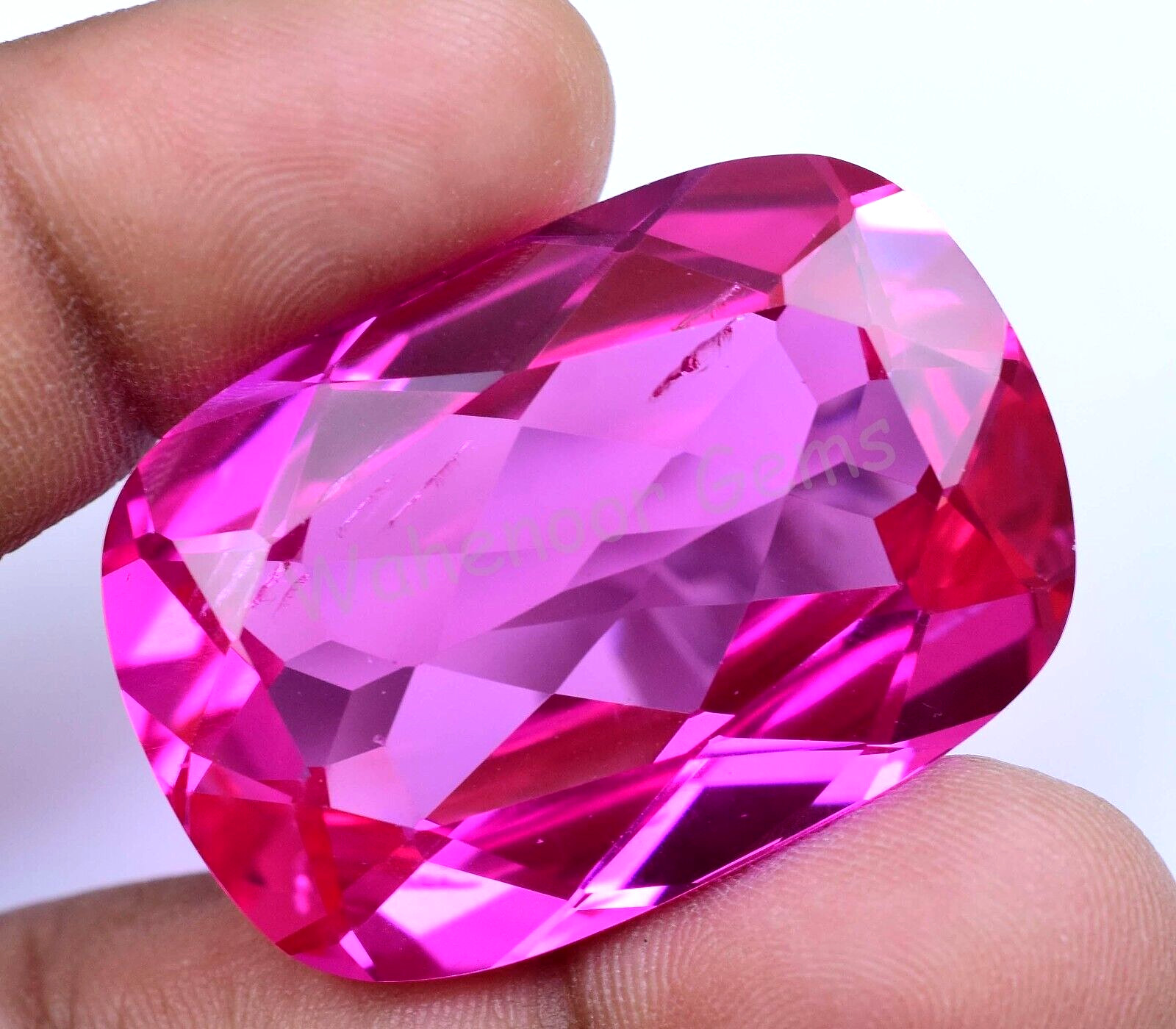 FLAWLESS 118.60 Ct Natural Mogok Pink Ruby CERTIFIED Stunning Loose Gemstone
