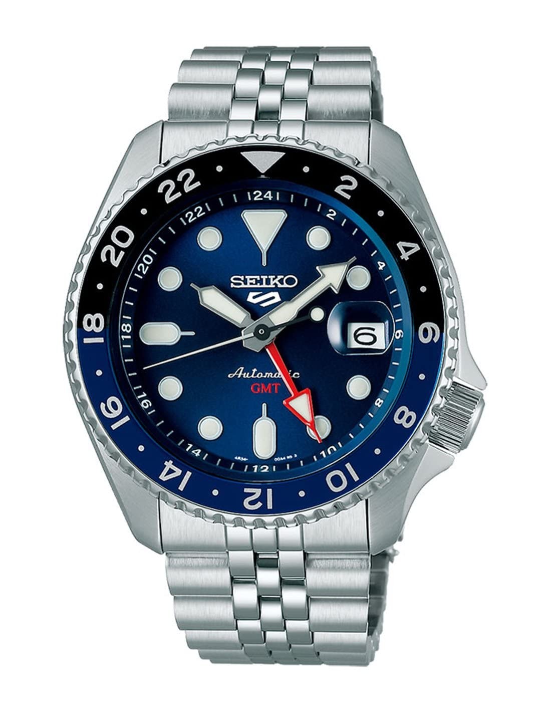 Seiko Analog RELOGIO SEIKO 5 (Not applicable) SSK003K1 Men’s Silver