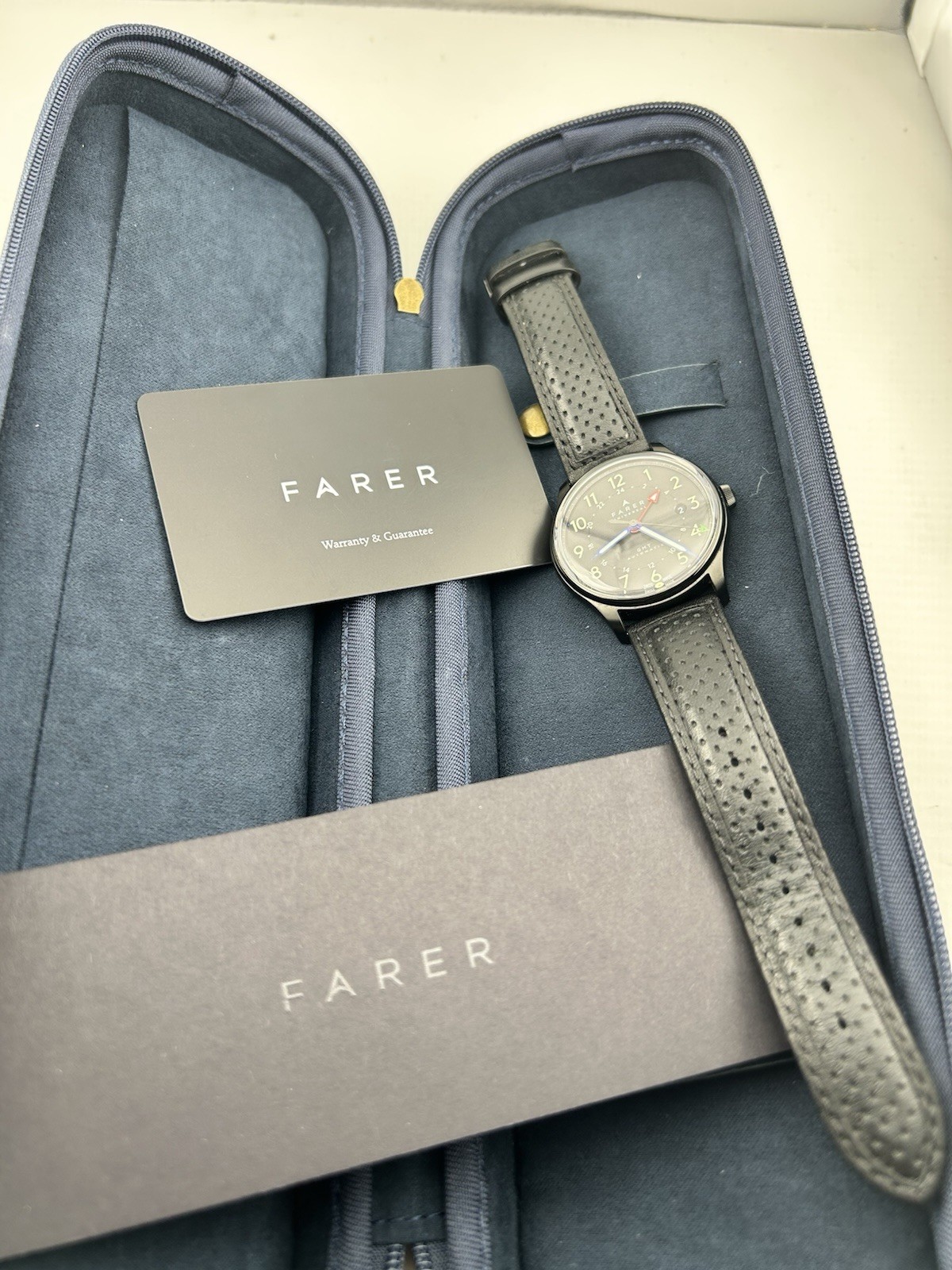 Farer Ponter Black GMT LIMITED TO 100 PIECES ONLY! 😱😱😱Box And Papers!