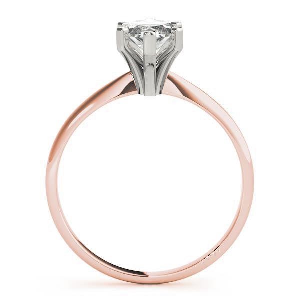 Solitaire Marquise Shape Engagement VS F 0.50-1.00 Ct Lab Grown Diamond 14K Gold
