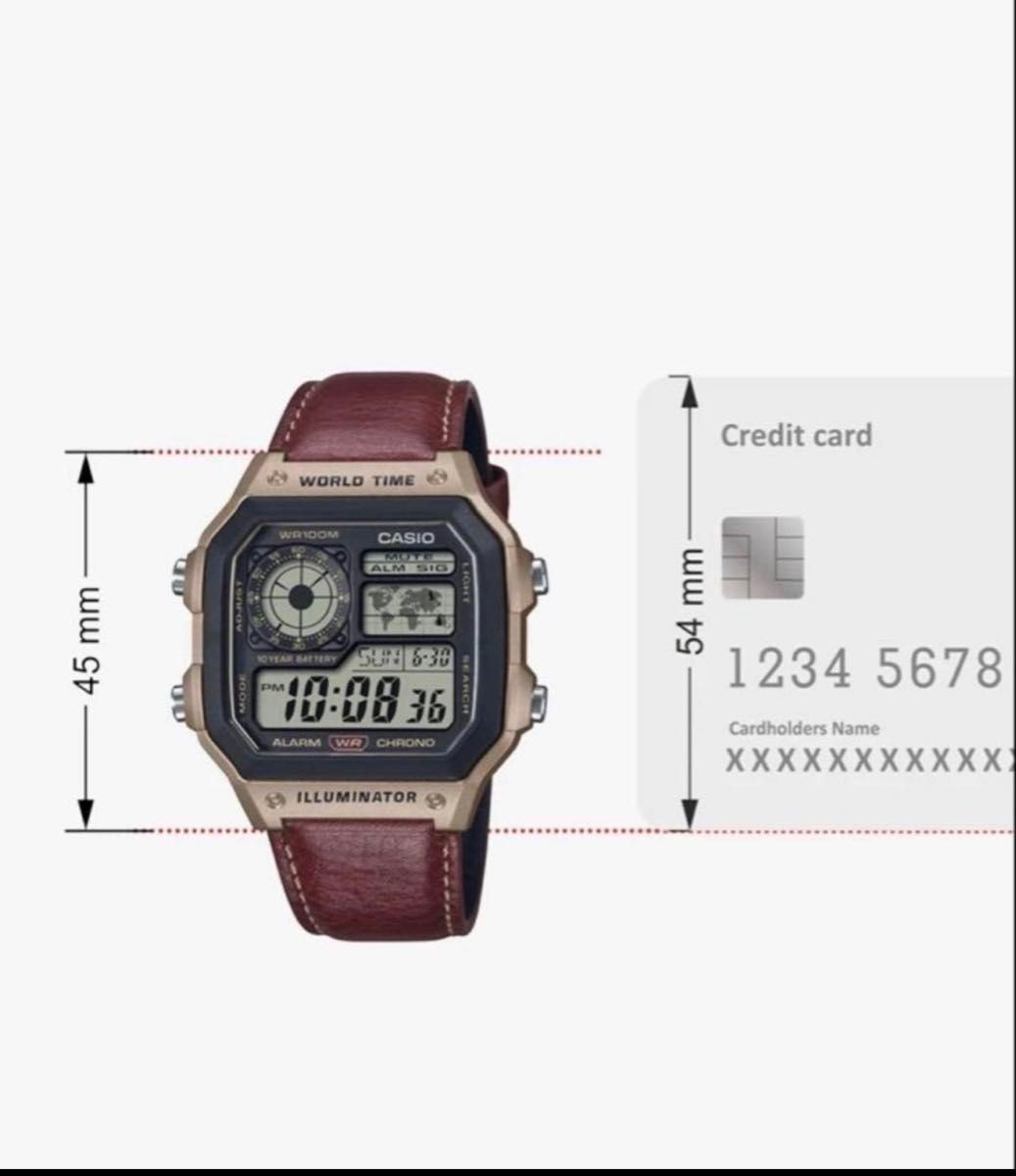 CASIO AE 1200WHL 5A New