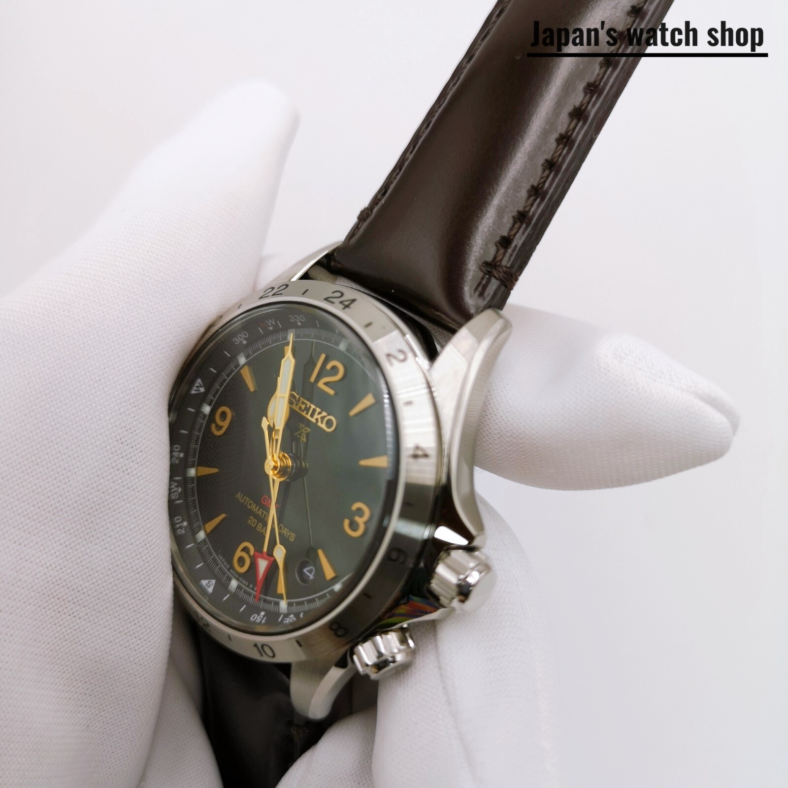 SEIKO PROSPEX Alpinist SBEJ005 Green Mechanical Automatic Men’s Watch New in Box