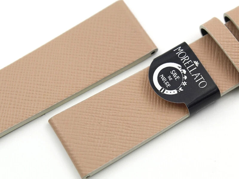 Morellato Powder Pink Recycled Leather Strap Various Sizes Casual Made Italy