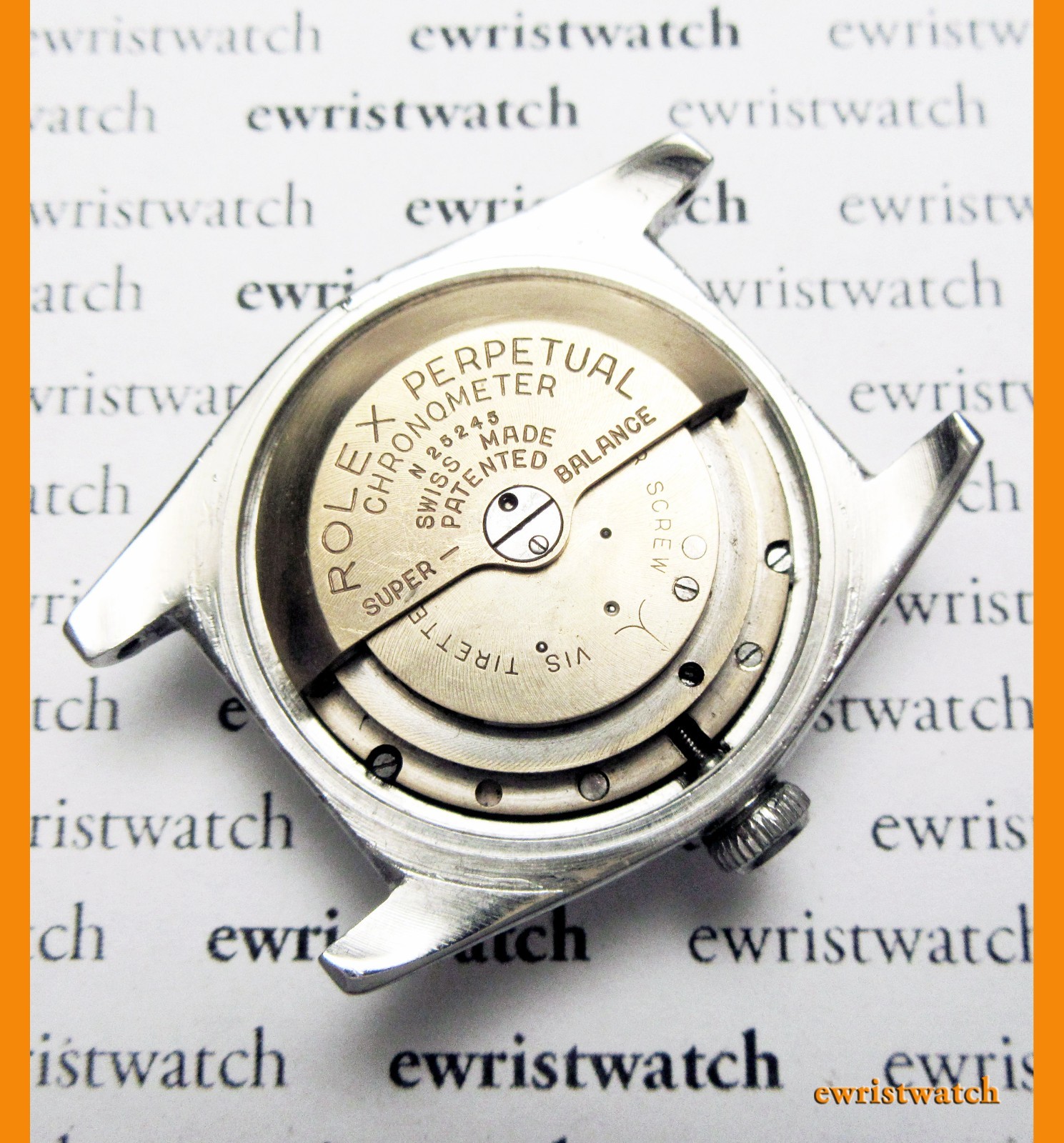 VTG Rolex Oyster Perpetual Chronometer Bubbleback California Dial w/BOR Bracelet