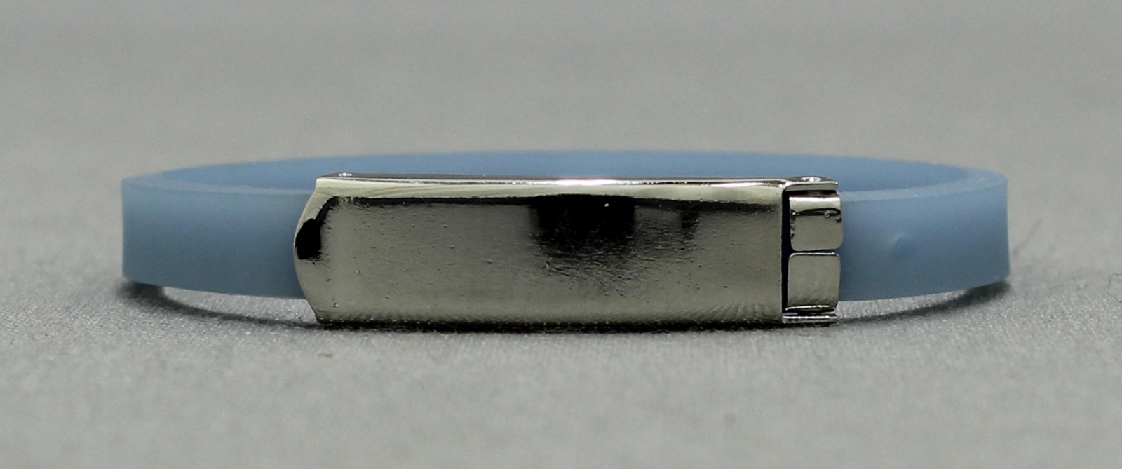 new Slide Charm Bracelet Slide Keep Rubber Stainless Closure Adjustable 6mm 1/4″