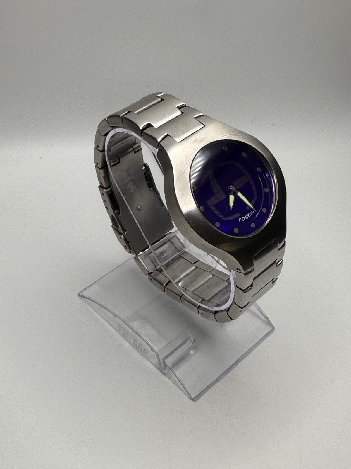 FOSSIL Big Tic JR-8052 Digital Analog Deep Blue Mens Wrist Watch ￼