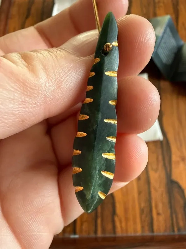 Beautiful Pounamu New Zealand Jade Earrings – Artisan Hooks