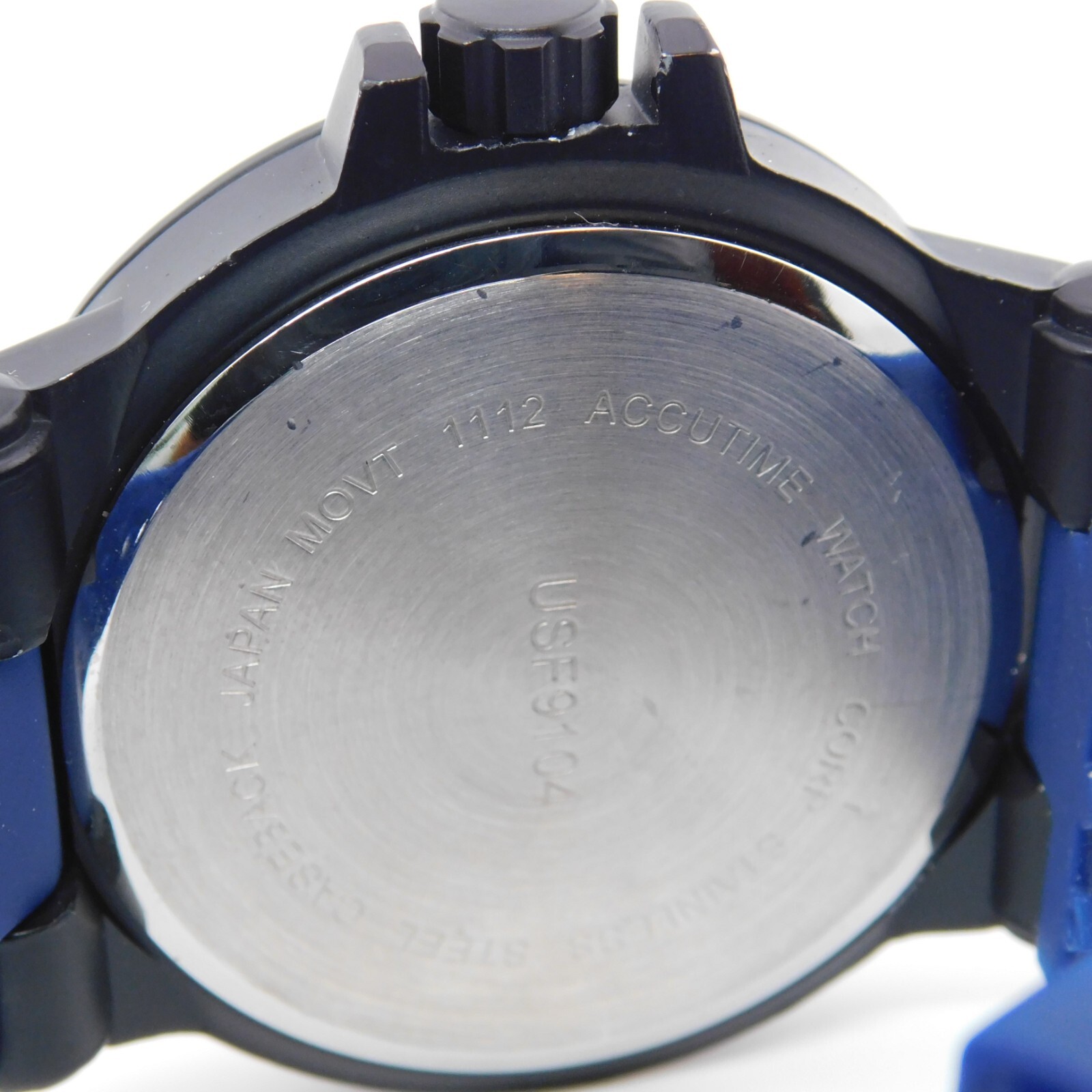 ACCUTIME WATCH CORP. THRE3 USF9104 Quartz Analog Men’s Watch New Battery