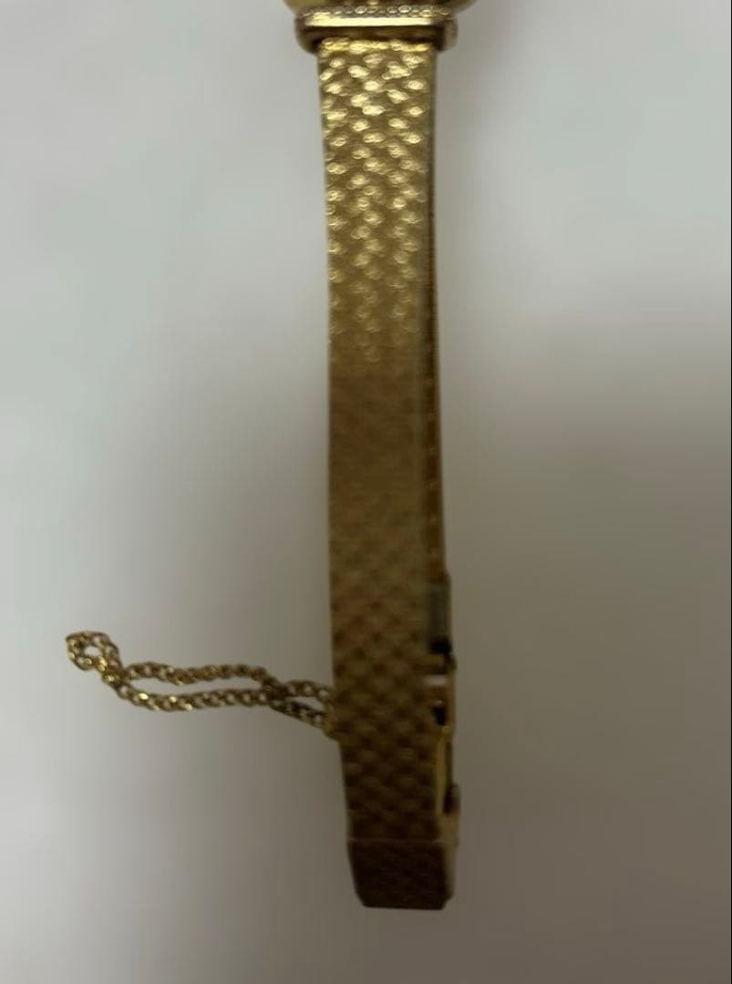 [Junk Retro SEIKO Gold Octagonal Hand-wound Ladies’ Watch]