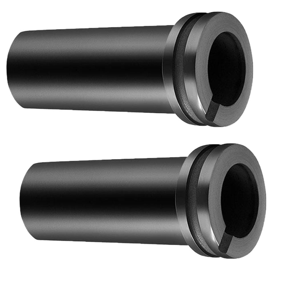 2x 3KG High Purity Graphite Crucible Smelting Tools For Electric Melting Furnace