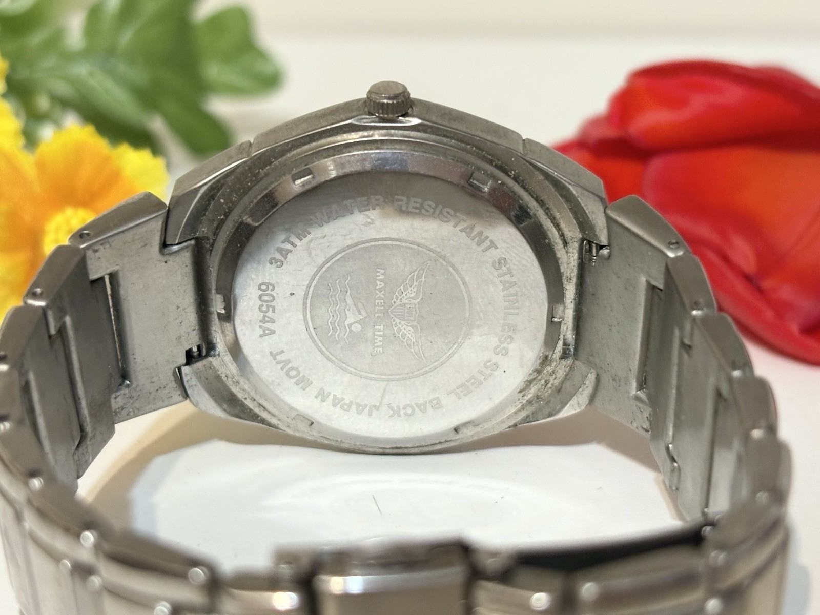 Maxell Time Men’s Chronograph Sport Watch WORKING! Gents Stylish Luxury Fashion