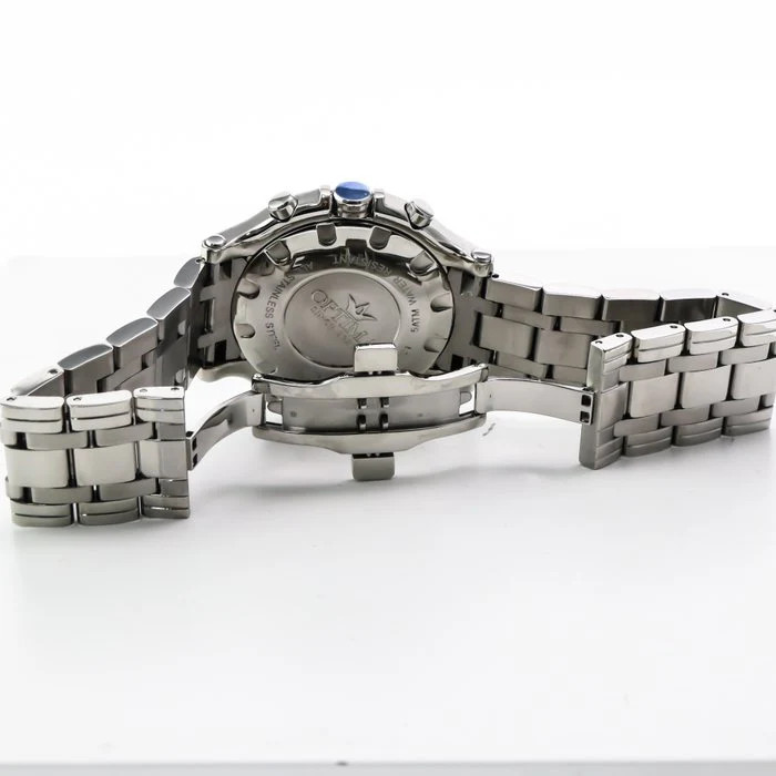 Optima – Swiss Chronograph Watch – OSC301-SS-2 Quartz Chronograph 47 mm
