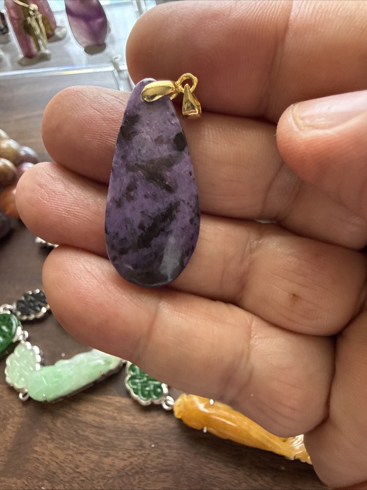 sugilite pendant