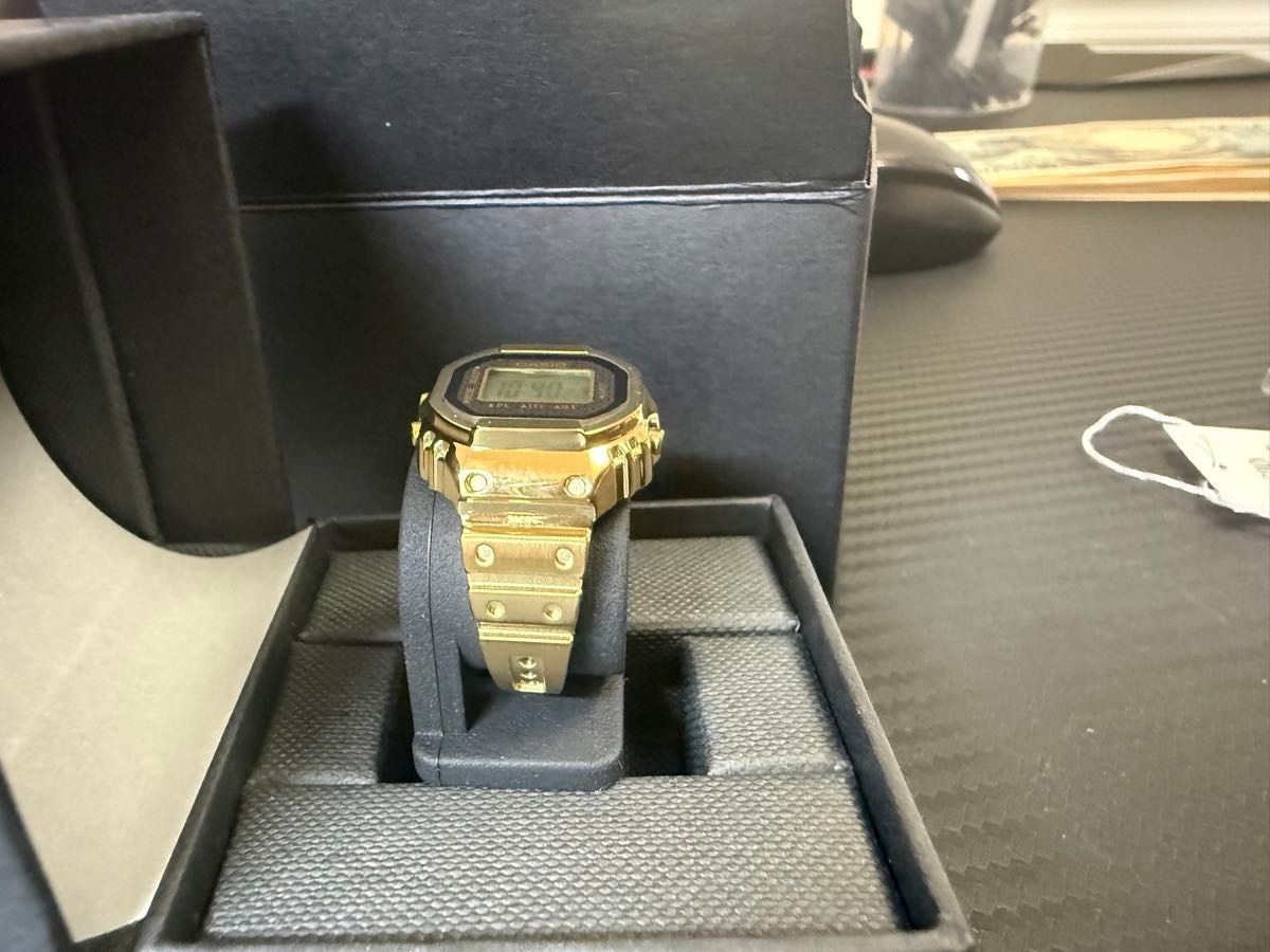 CASIO CRW 001G 9JR Ring Watch Gold