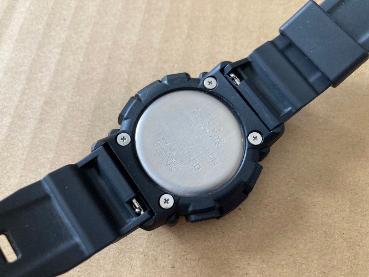 Excellent condition CASIO G SHOCK GA 2200BB 1AJF CARBON CORE GUARD Casio G Shock